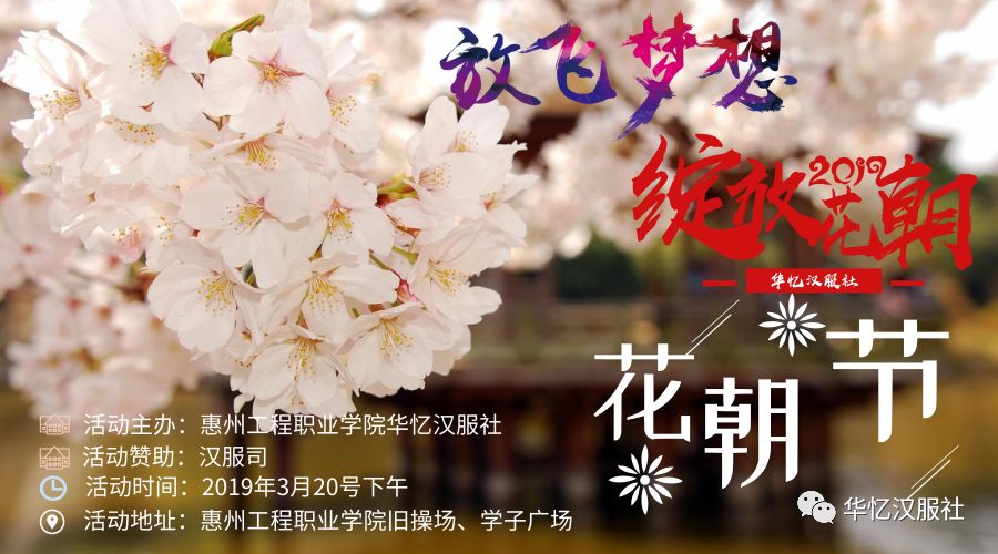 放飞梦想，绽放花朝